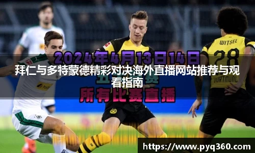 拜仁与多特蒙德精彩对决海外直播网站推荐与观看指南